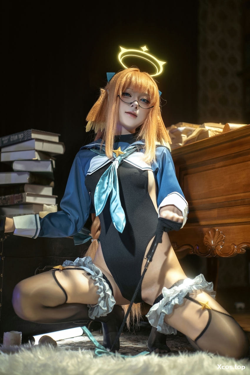 [专享] 矢量鱼 - 蔚蓝档案 圆堂志美子校服 [50P-513M]