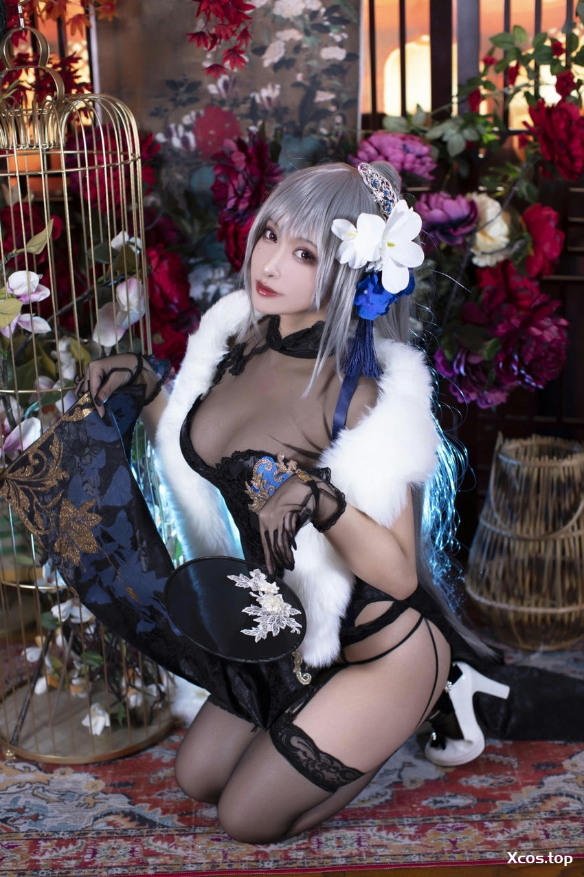 洛璃 LoLiSAMA - 路易九世旗袍 [43P-869MB]
