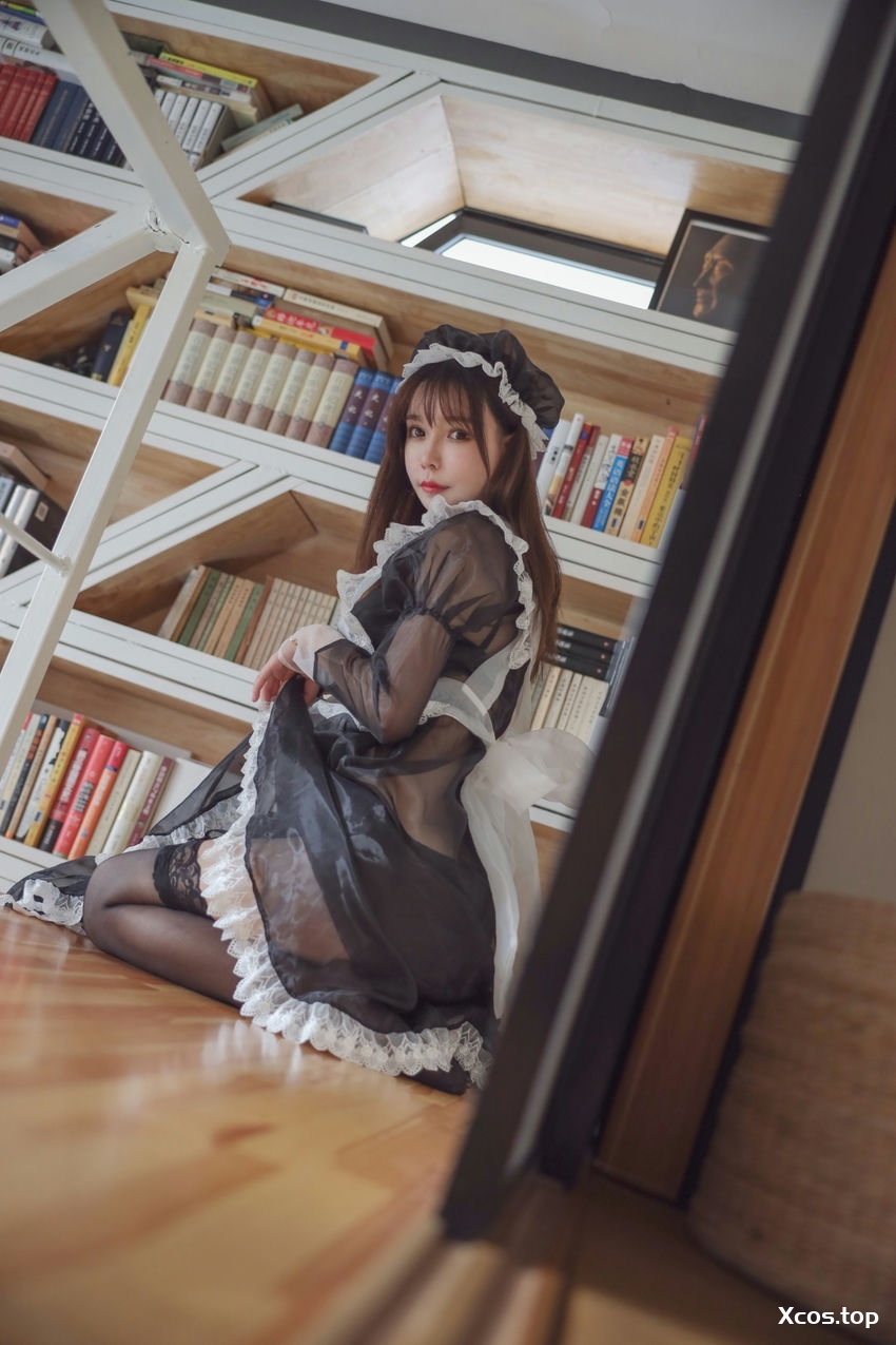 亚马逊鲶鱼 - 黑色透明女仆 [33P-432MB]