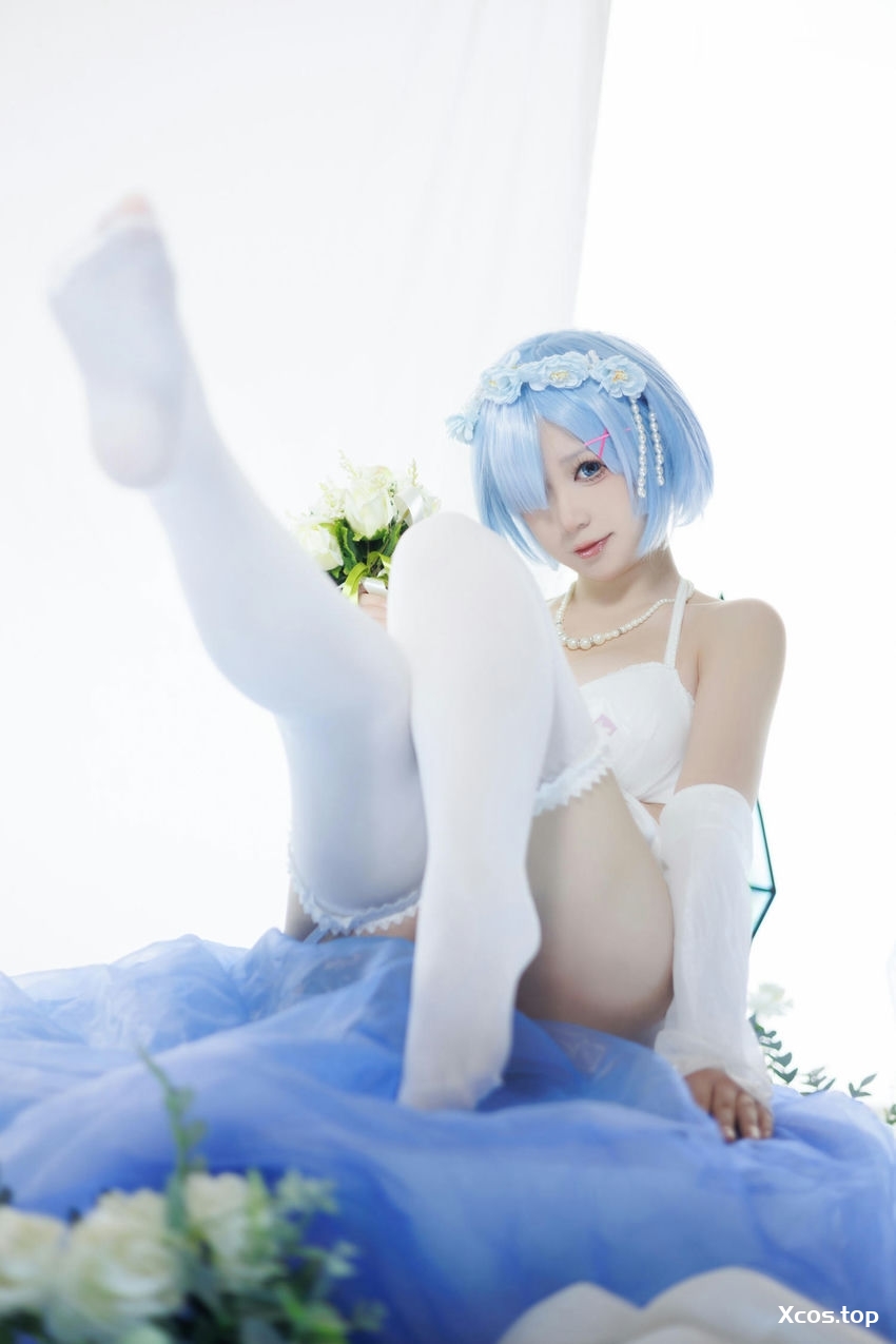 樱落酱 NO.034 蕾姆花嫁 [25P-206MB]
