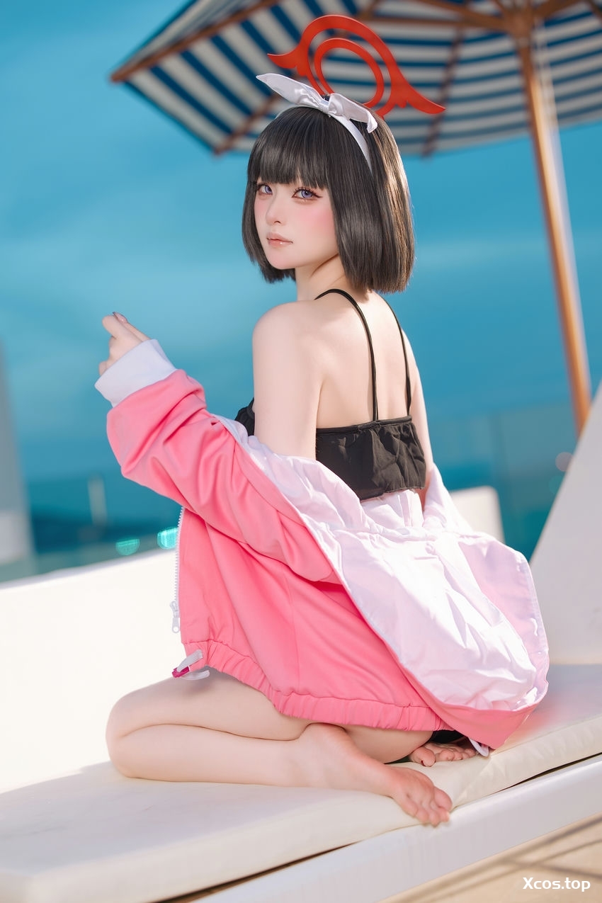 [专享] 屿鱼 - NO.063 蔚蓝档案 静山真白泳装 [30P-244M]