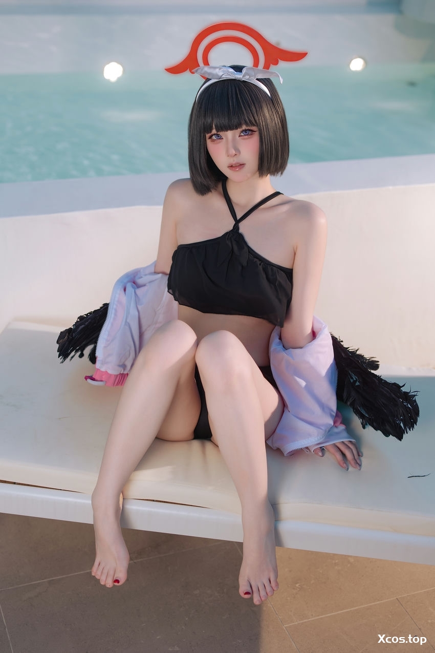 [专享] 屿鱼 - NO.063 蔚蓝档案 静山真白泳装 [30P-244M]