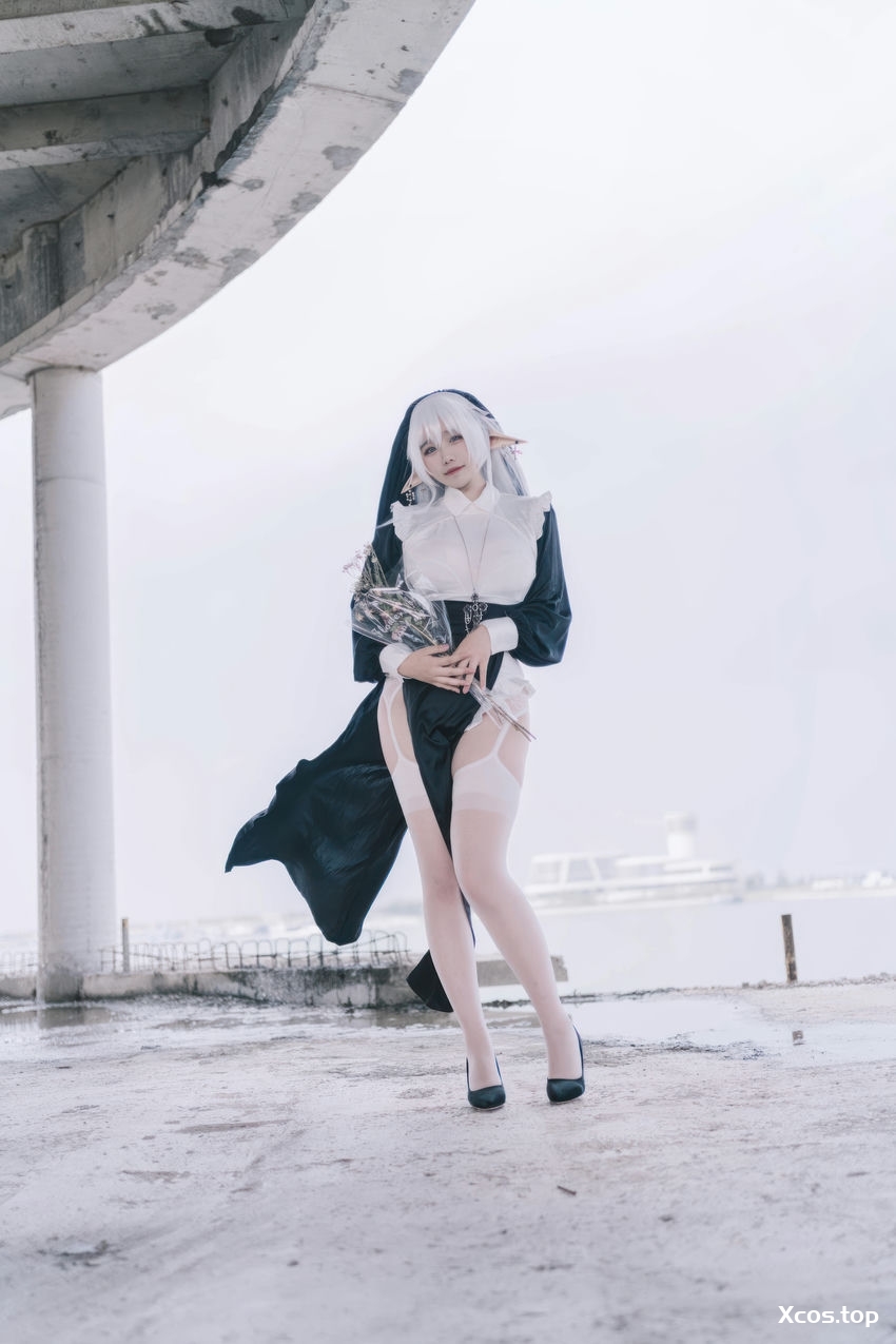 阿半今天很开心 - 精灵修女 [28P-204M]