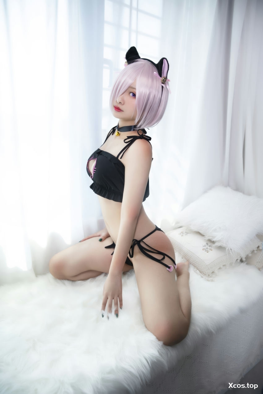 洛璃 LoLiSAMA - FGO 玛修猫咪[24P-112M]