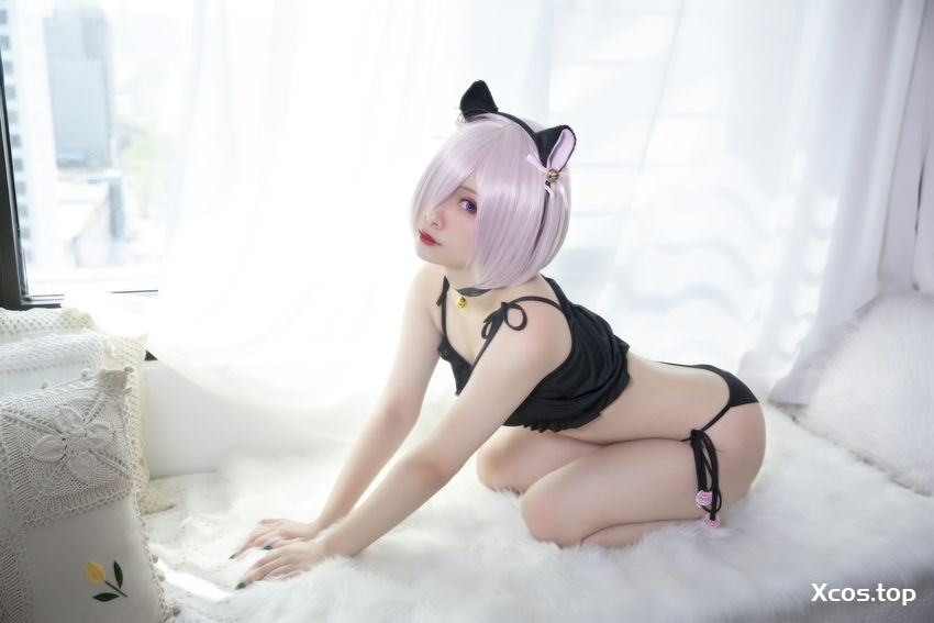 洛璃 LoLiSAMA - FGO 玛修猫咪[24P-112M]
