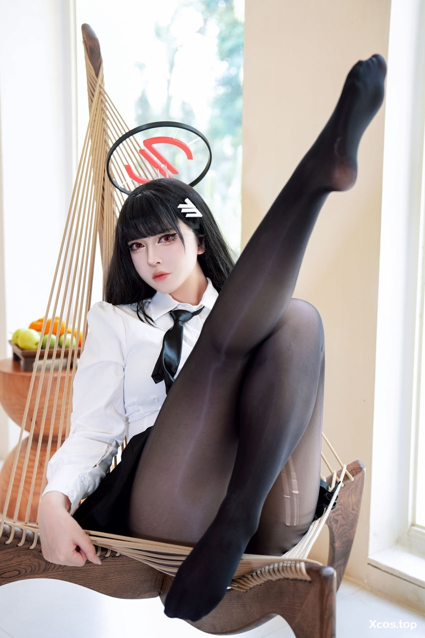 [专享] 半半子 NO.107 蔚蓝档案  調月リオVol.03 制服x競泳 [64P+5V-635MB]
