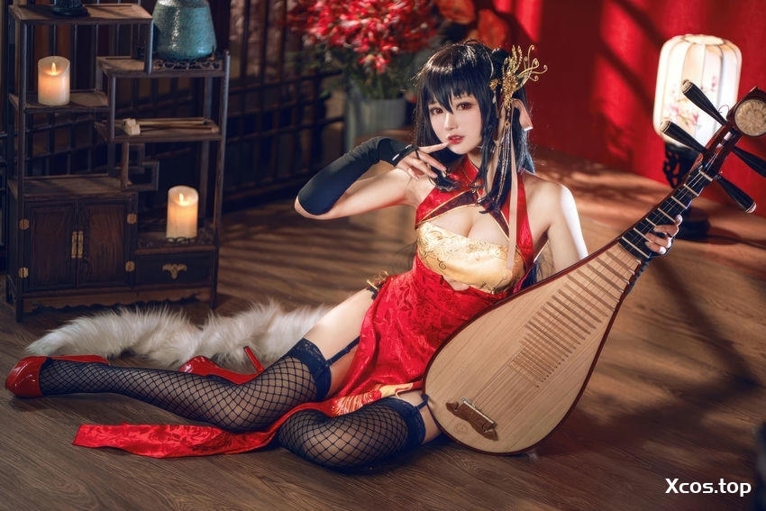羽生三未 NO.031 碧蓝航线 大凤旗袍 [21P-216M]