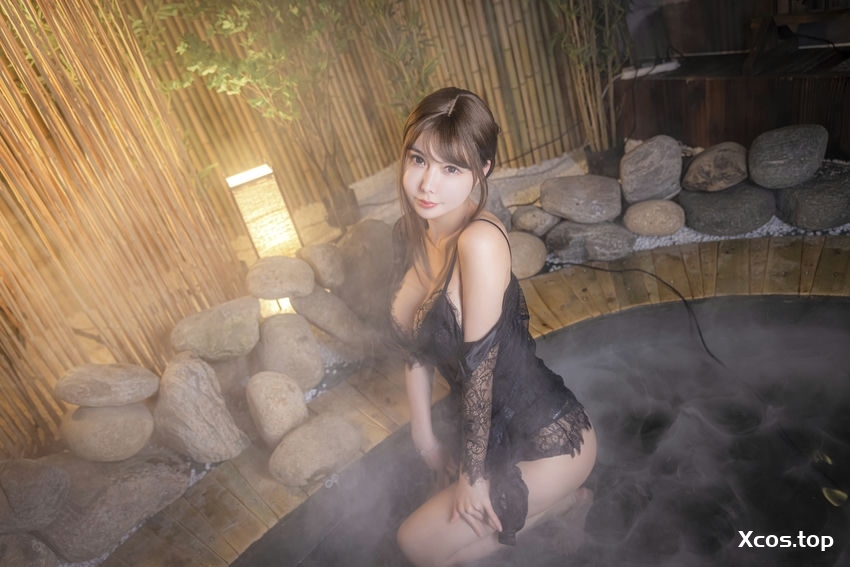亚马逊鲶鱼 - 温泉黑色蕾丝 [33P-636MB]