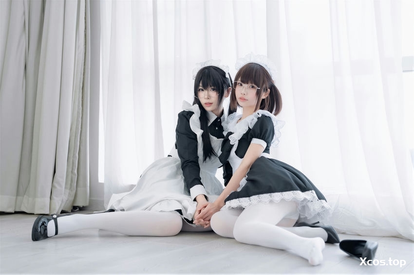 轩萧学姐 NO.074 &十万珍吱伏特 双人女仆 [110P+1V-1.27G]