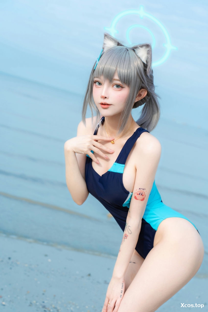 Le Josette - 蔚蓝档案 砂狼白子 [32P-50MB]