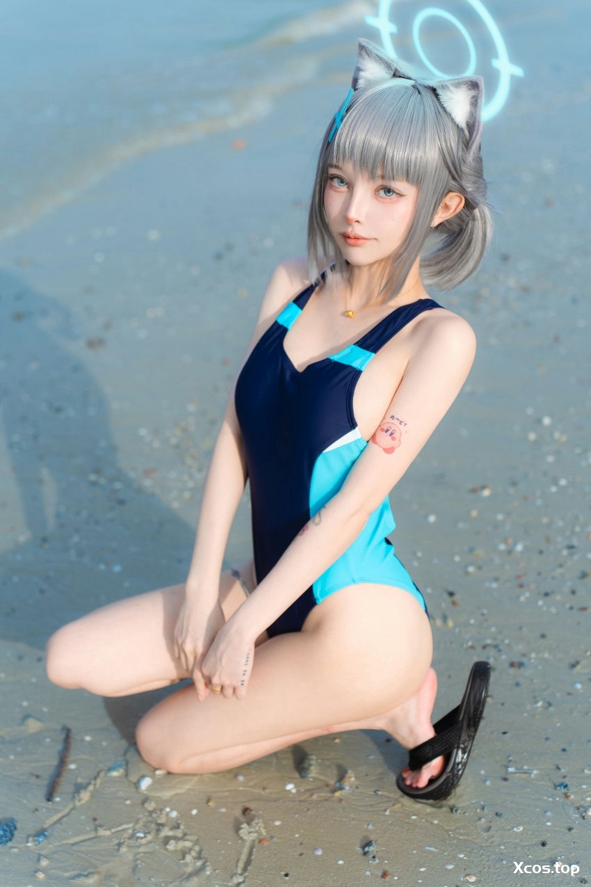 Le Josette - 蔚蓝档案 砂狼白子 [32P-50MB]