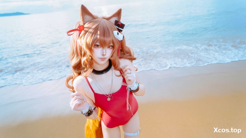 Tsuki 月隐 - 明日方舟 安洁莉娜 [44P-411MB]