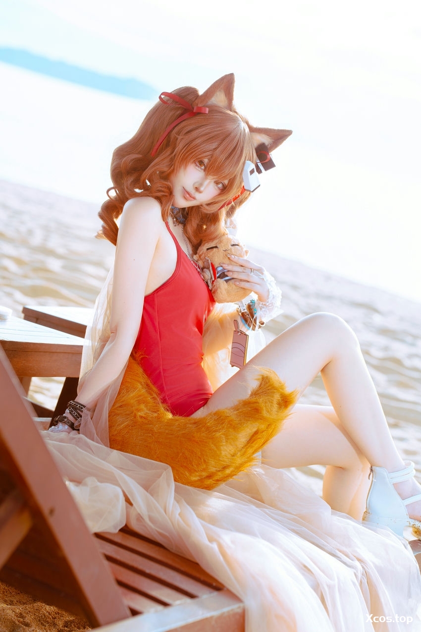 Tsuki 月隐 - 明日方舟 安洁莉娜 [44P-411MB]