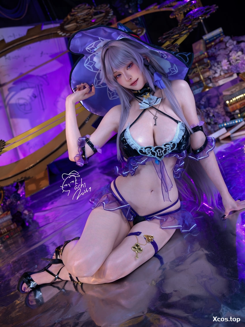 [尊享] Machi馬吉 - 大黑塔 水着💜Swimsuit The Herta 💜 [42P-1.93GB]