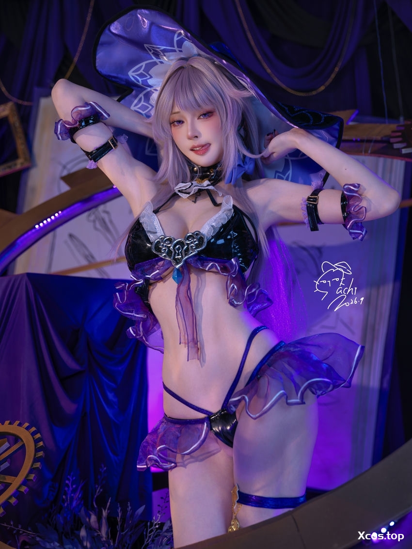 [尊享] Machi馬吉 - 大黑塔 水着💜Swimsuit The Herta 💜 [42P-1.93GB]