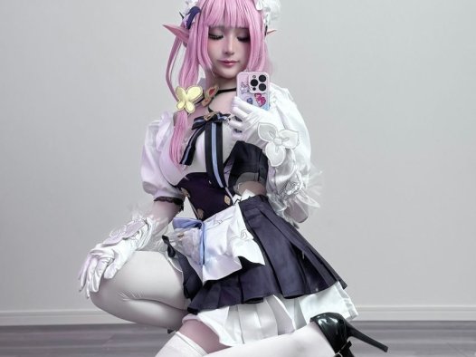 幼愛youmeko NO.018 崩坏三 爱莉希雅女仆装 [20P-68MB]