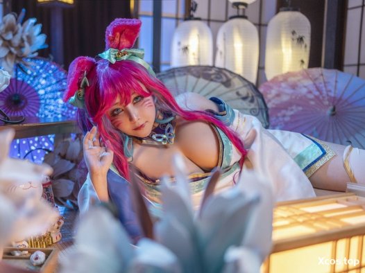 KANEKO_咔喵 – 英雄联盟 灵魂莲华 阿狸 [17P+1V-541M]