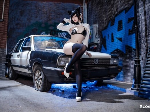 <span style='color:red;font-size:16px;'>[专享]</span> 屿鱼 – NO.035 碧蓝航线 爱宕 赛车服 [114P-141MB]