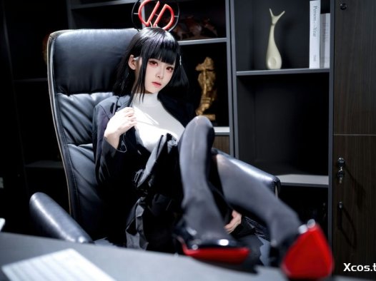 <span style='color:red;font-size:16px;'>[专享]</span> 九柒喵 – 蔚蓝档案 调月莉音 [64P-535MB]