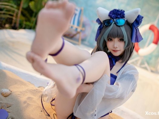 <span style='color:red;font-size:16px;'>[专享]</span> Bangni邦尼 – 碧蓝航线 柴郡 泳装 [86P-856MB]