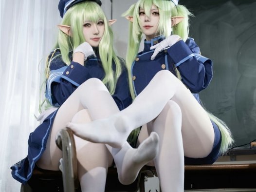 溯兮sukki – 蔚蓝档案 橘希望,橘光 [22P-66MB]