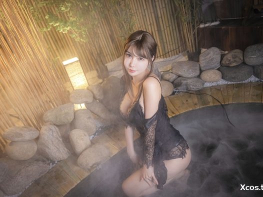 亚马逊鲶鱼 – 温泉黑色蕾丝 [33P-636MB]
